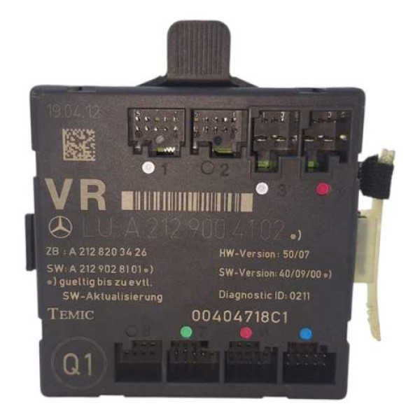 Modulo Vidro Porta Mercedez C180 2012 Dianteiro Direito