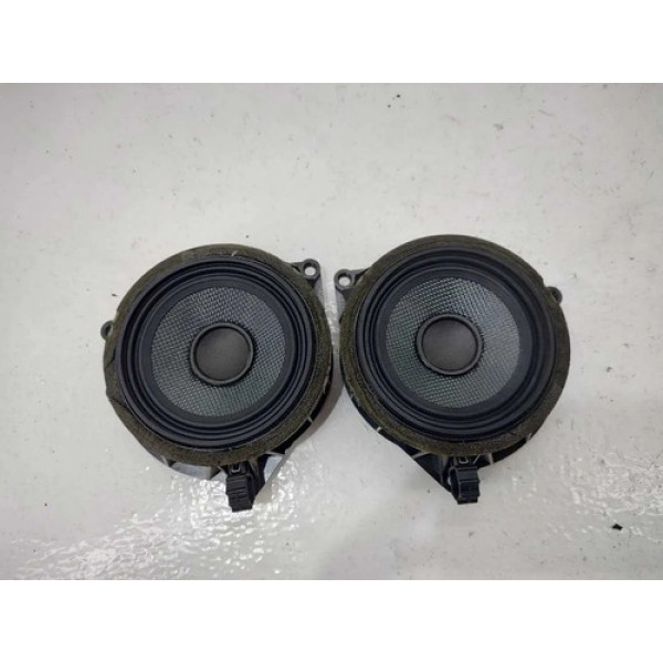 Par Alto Falante Porta Bmw X5 2015 Traseira Preto