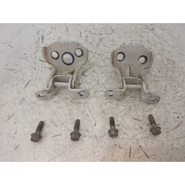 Par Dobradiça Porta Subaru Forester 2014 Dianteira Esquerda