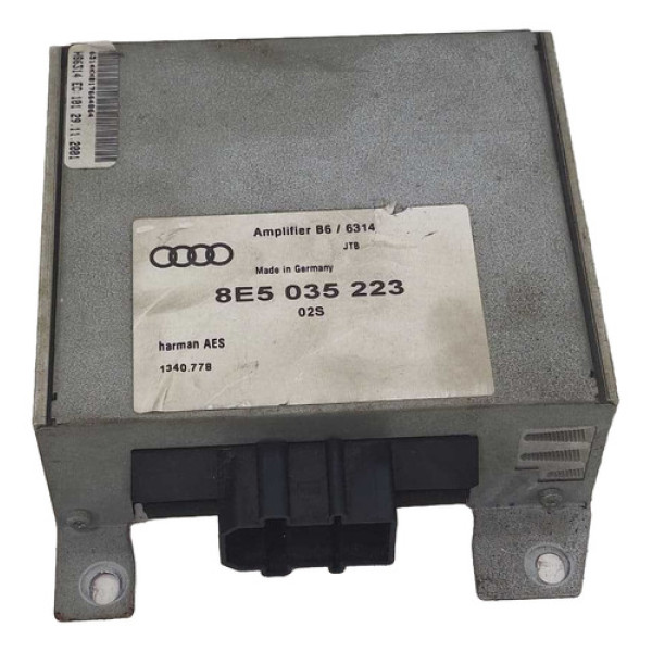 Modulo Amplificador Som Audi A4 2002 2003 2.0 Aspirado 1
