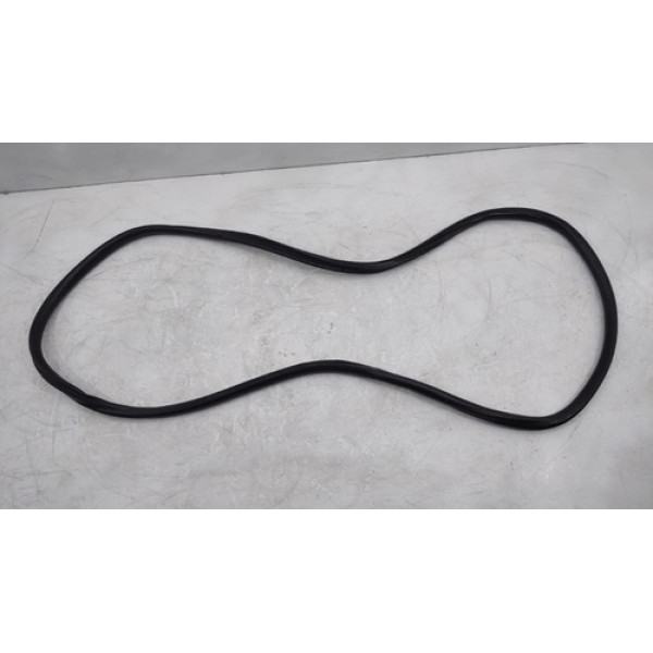 Borracha Porta Porsche Cayenne 2016 Traseira Esquerda  Preto