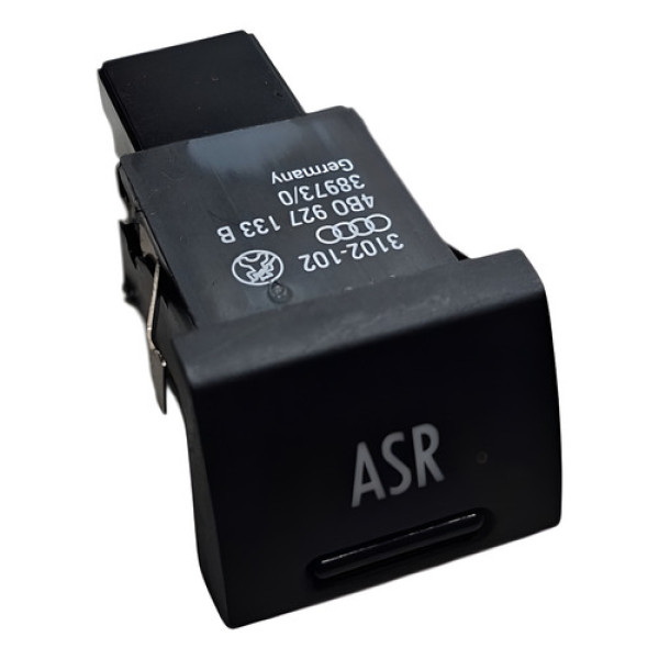 Botão Controle Tração Audi A6 2.8 1999  Preto Preto