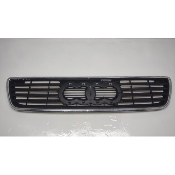 Grade Parachoque Dianteiro Audi A4 1997 C2 Preto Grade Parachoque