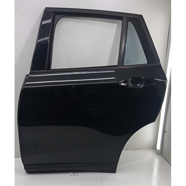 Porta Bmw X1 2016 2017 2018 Traseira Direita Lisa Original Traseira Direita Preto