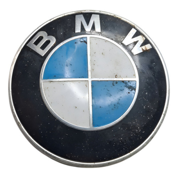 Emblema Simbolo Logo Bmw 320 2015 Tampa Traseira Preto Preto