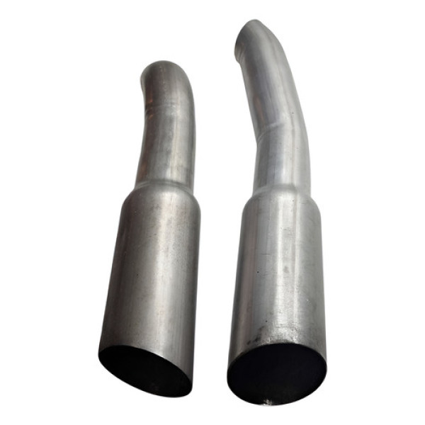 Par Ponteira Escapamento Aço Inox Audi A3 2008 2009 2010