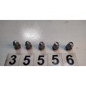5 Parafusos Roda Ford Fusion 2008  =35556 Cx111