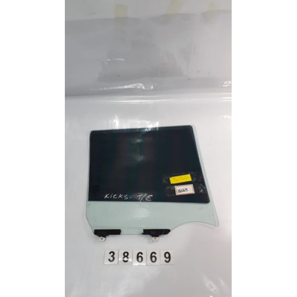 Vidro Porta Traseiro Esquerdo Nissan Kicks 2020 =38669 Pr