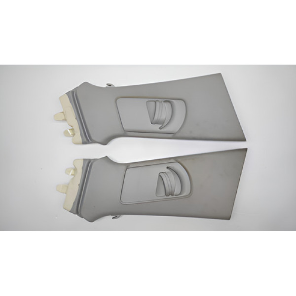 Par Acabamentos Coluna Audi A4 2013  Dianteira C7 1