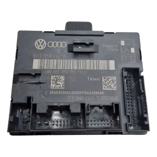 Modulo Vidro Porta Audi A4 2010 Dianteiro Esquerdo