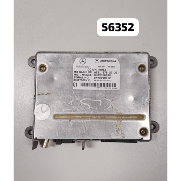 Módulo Bluetooth Mercedes Classe Cls 500 2008