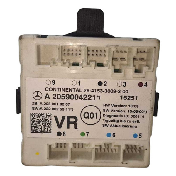 Modulo Porta Mercedes C250 2016 Dianteira Direita