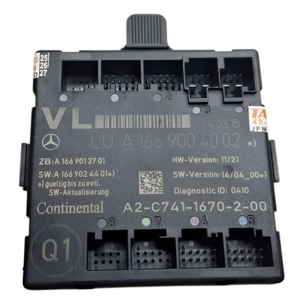 Modulo Porta Mercedes Gla250 2016 Dianteira Esquerda