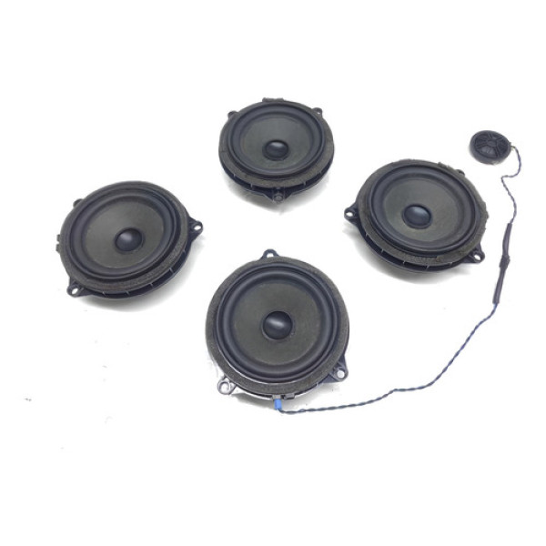 Jogo 4 Auto Falantes Porta  Bmw 328 2013 2014 2015 Original