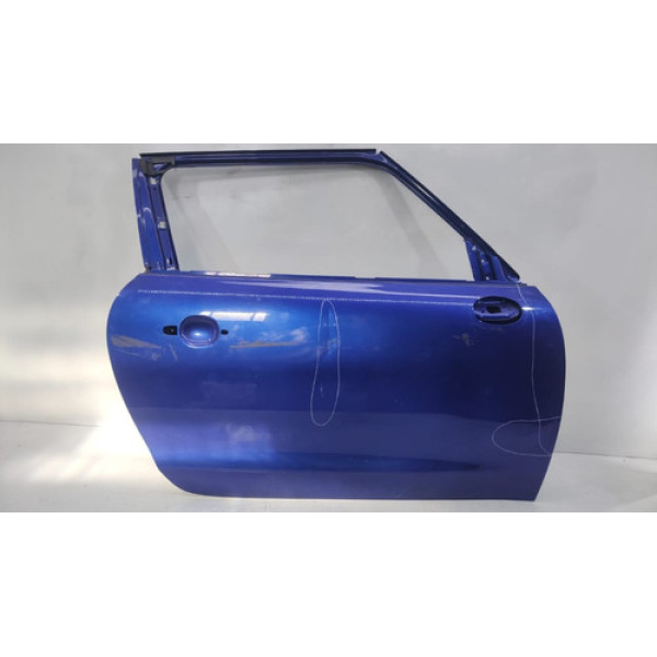 Porta Mini Cooper S 2015 2p Dianteira Direita Detalhes  Dianteira Direita Azul