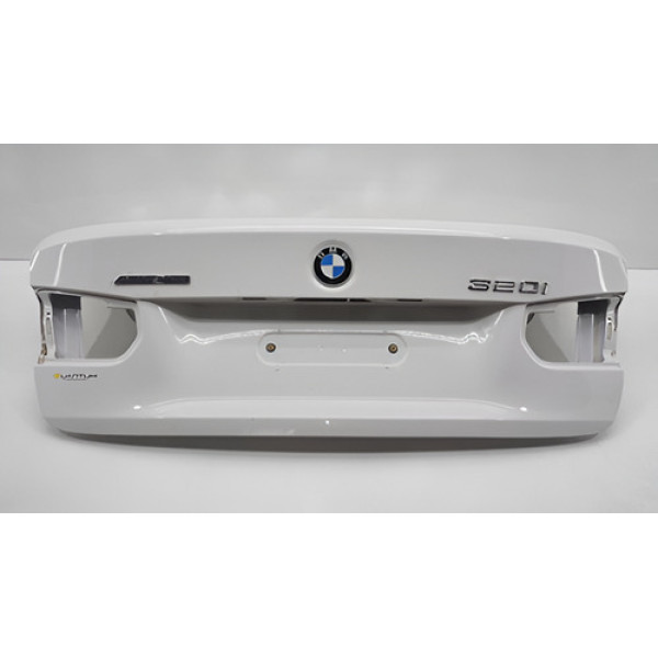 Tampa Traseira Bmw 320 2013 2014 2015 2016 2017 2018 Lisa Branco
