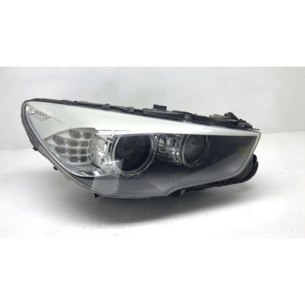 Farol Bmw 535i Gt 2011 Liso Original Direito Xenon Direito/passageiro