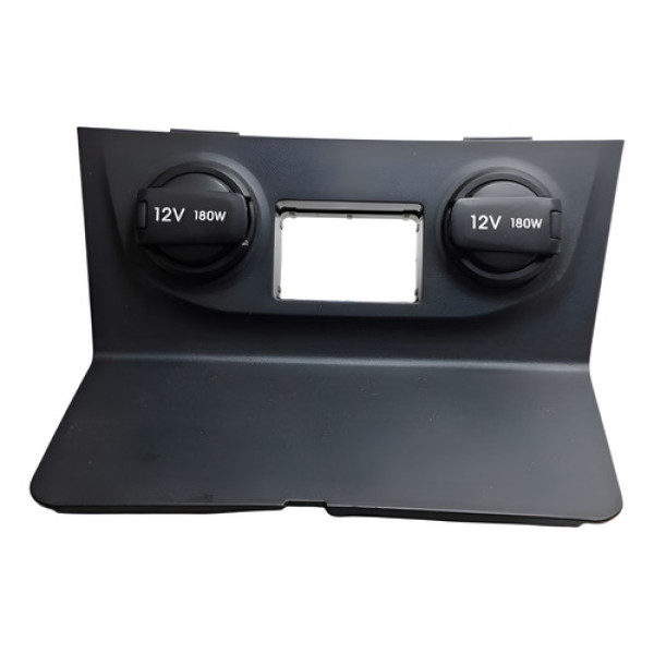 Moldura Painel Central Tomada 12v Hyundai Creta 2019 1