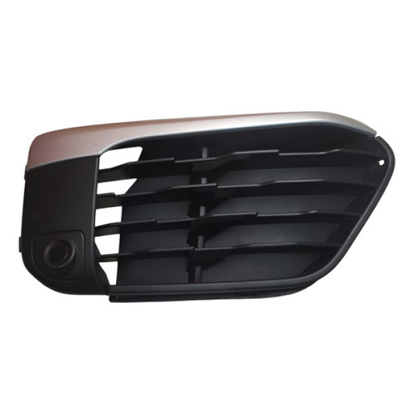 Acabamento Para-choque Bmw X1 2019 Dianteira Direita Preto