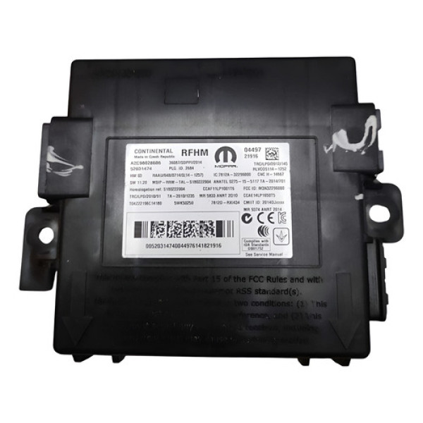 Modulo Pressao Ar Pneu Fiat Toro 2016