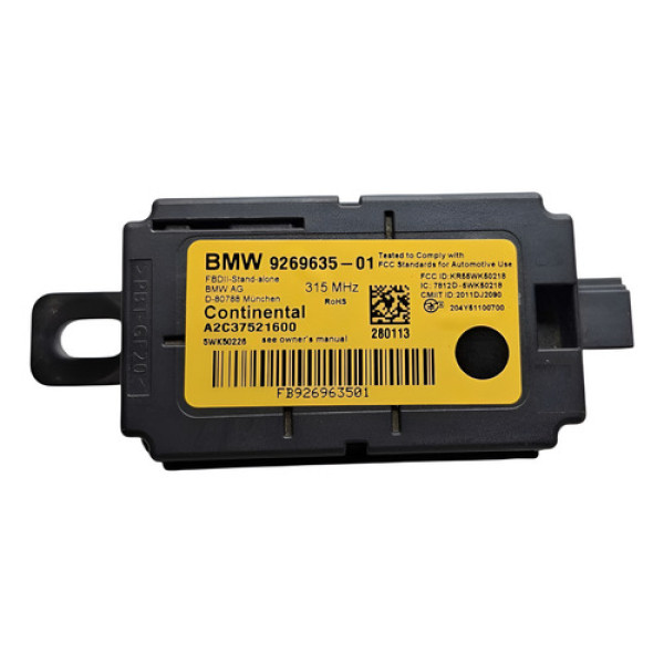 Modulo Sensor Alarme Bmw 320 2014 2015