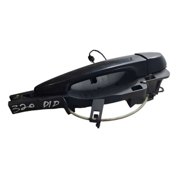 Maçaneta Externa Bmw 320i 2005 2006 Dianteira Direita Preto Dianteira