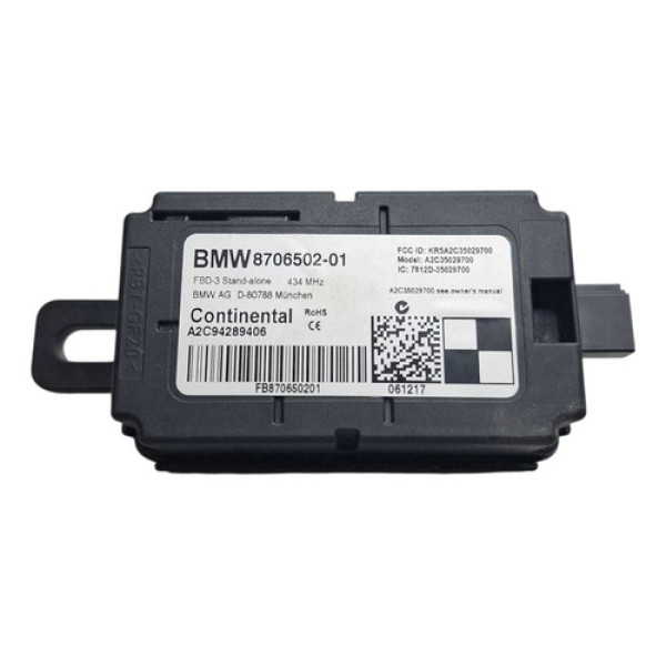 Modulo Controle Remoto Bmw X1 2017 2018
