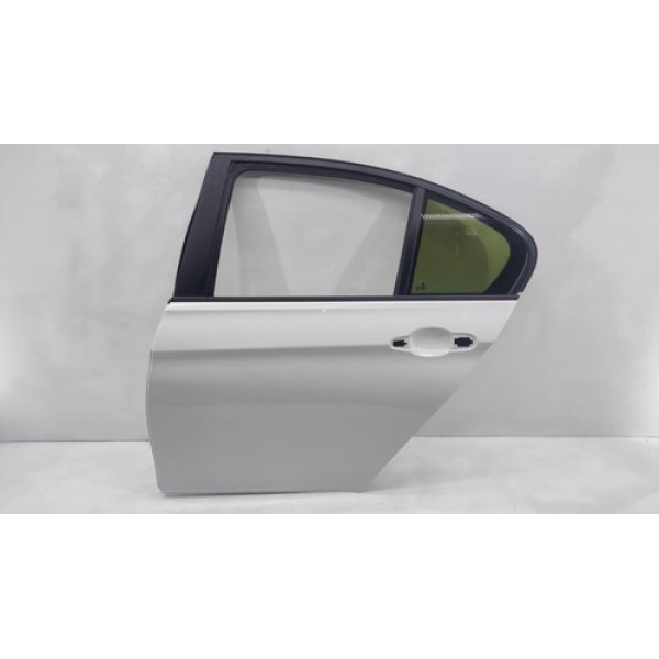 Porta Bmw 320 2014 2015 2016 Traseira Esquerda Lisa Traseira Esquerda Branco