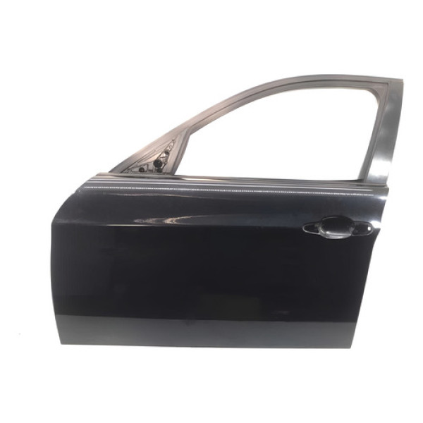 Porta Bmw 320 2006 2007 2008 2009 Dianteira Esquerda Lisa Dianteira Esquerda Preto