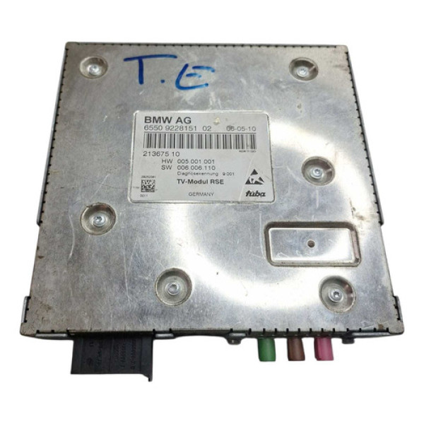Módulo Central Vídeo Tv Bmw 535 Gt 2011
