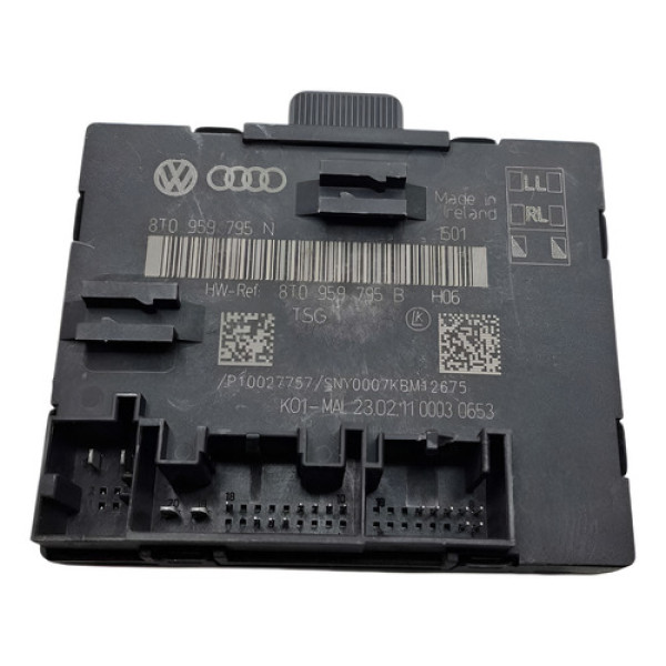 Modulo Vidro Porta Audi A4 2010 2011 Traseiro Esquerdo