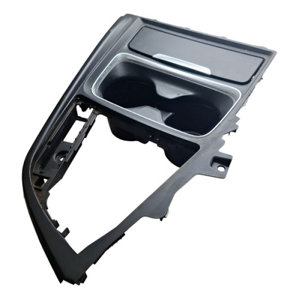 Moldura Console Central Porta Copos Bmw 320 2015  Preto Preto