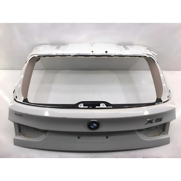 Tampa Traseira Superior Sem Vidro Bmw X5 2015 Lisa Branco
