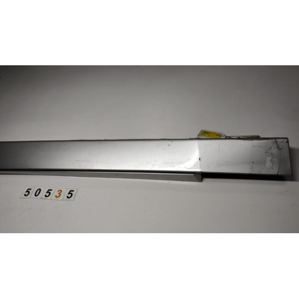 Spoiler Lateral Esquerdo Bmw 550i 2005 Prata  =50535 Pr113