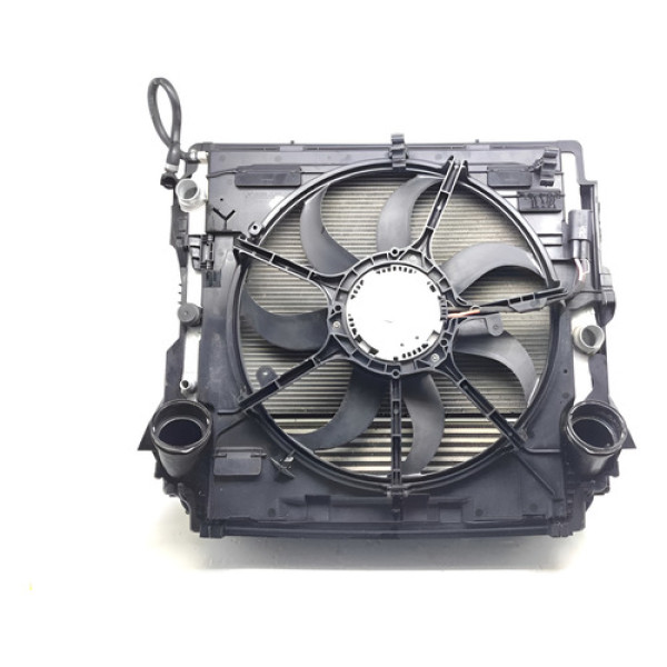 Kit Radiador Condensador Ventoinha Bmw X5 30i 2015 Diesel Branco