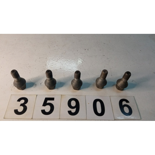 5 Parafusos Roda Renault Fluence 2012   =35906 Cx115