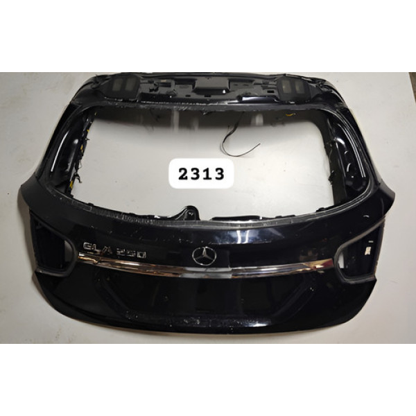 Tampa Traseira Mercedes Gla250 2015 2016 2017 Lisa Original Preto