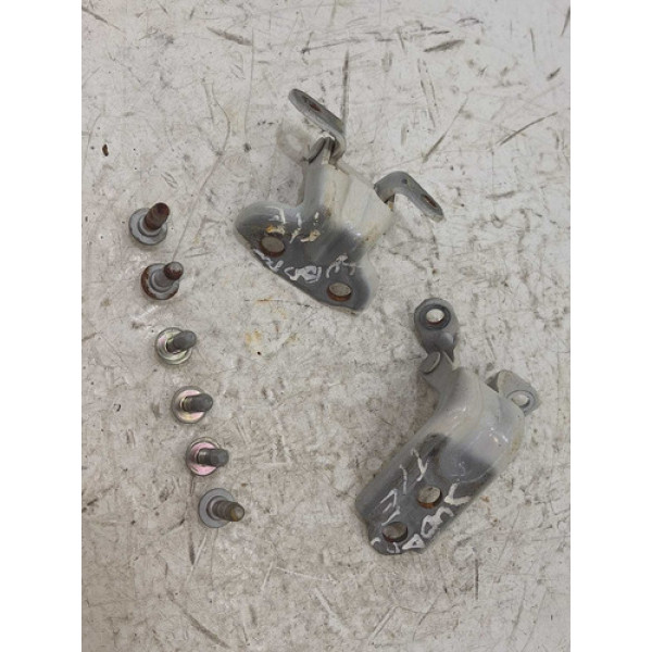 Par Dobradiça Porta Subaru Forester 2014 Dianteira Esquerda