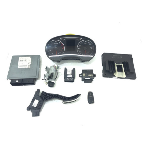 Kit Chave Modulo Injeçao Audi A3 1.8 2015 8v0920870