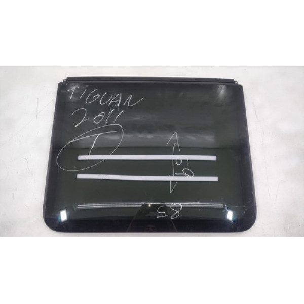 Vidro Teto Solar Vw Tiguan 2010 Traseiro 