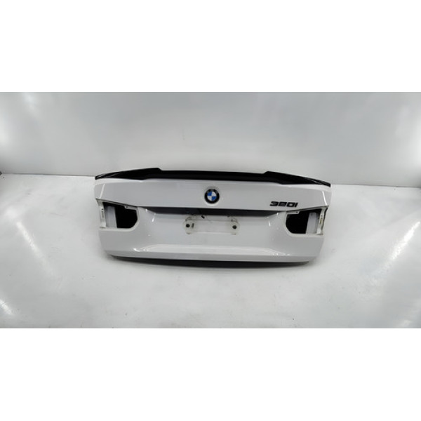 Tampa Traseira Porta-malas Bmw 320 2014 2015 Lisa Original