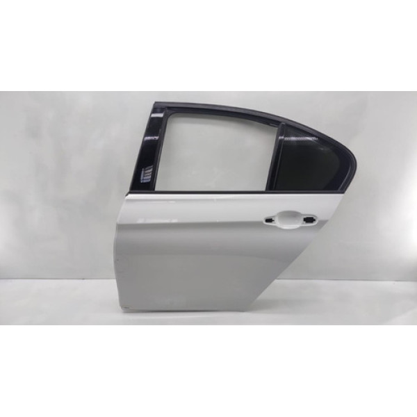Porta Bmw 320 2015 2016 2017 2018 Traseira Esquerda Detalhes Traseira Esquerda Branco