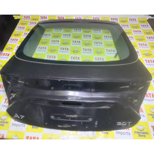 Tampa Traseira Com Vidro Audi A7 2012 Preta