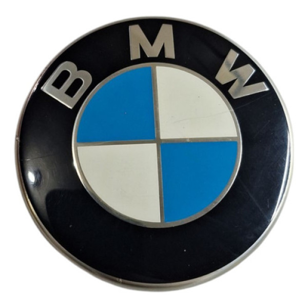 Emblema Tampa Capa Motor Bmw X1 2015 Preto