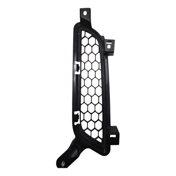 Grade Inferior Parachoque Lancer 2012 Dianteiro Direito Preto 1