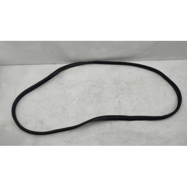 Borracha Porta Fiat 500 2012 Dianteira Direita  Preto