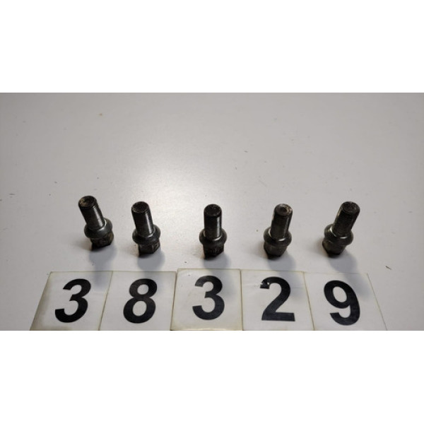 5 Parafusos Roda Audi A1 2011  =38329 Cx151