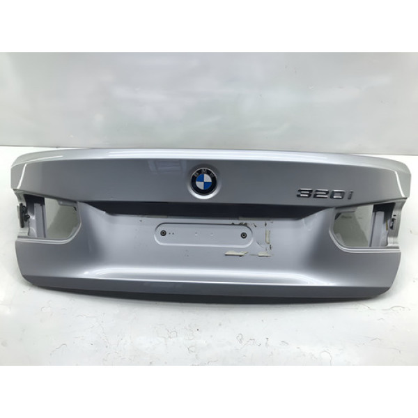 Tampa Traseira Porta-malas Bmw 320 2013 2014 2015 Traseira Azul