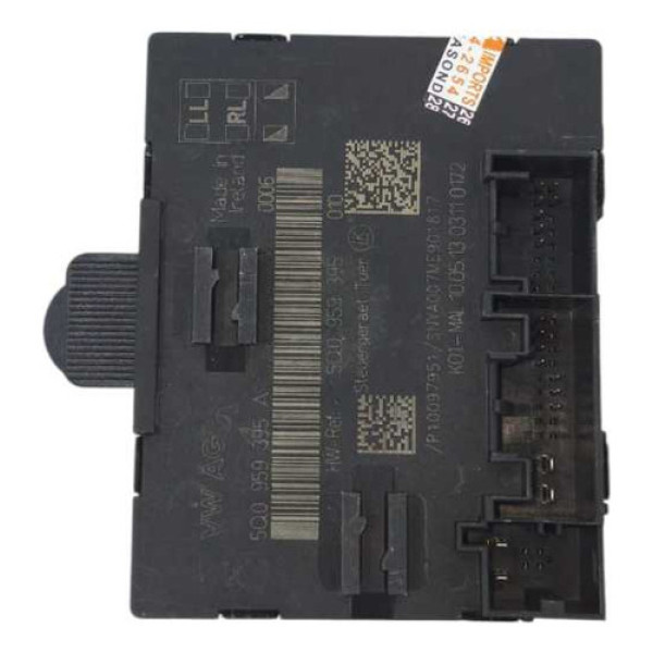 Modulo Conforto Vidro Porta Audi A3 2012 Traseiro Esquerdo