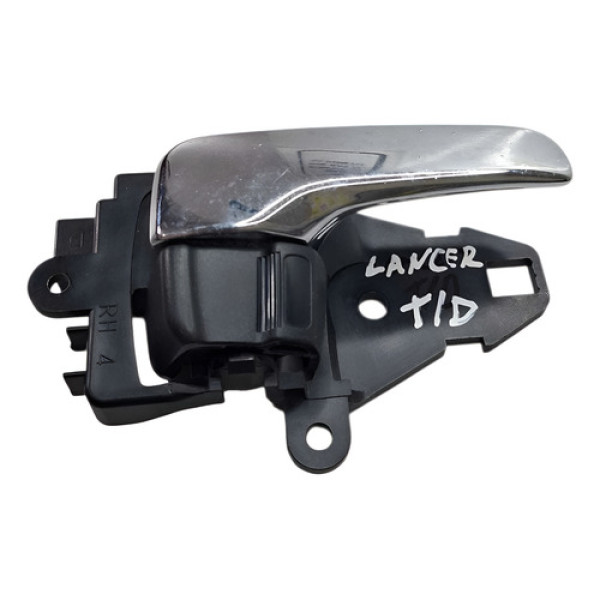 Puxador Maçaneta Interna Porta Lancer 2013 Traseira Direita - 1 - Traseira